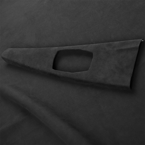 Borde de panel multimedia negro gris gamuza para BMW Serie 3 4 3GT F30 F34 GT 2013-19 - Imagen 2 de 11