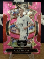 2026 Select FIFA World Cup Cole Palmer Terrace #44 Pink Cracked Ice England