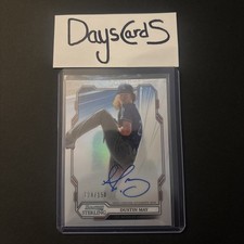 Dustin May Auto 2019 Bowman Sterling & Autographs Numbered 124/150 #BSPA-DM 