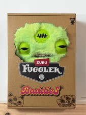 Zuru Fuggler Baddies Alien Green Funny Ugly Monster Plush Toy Brand NEW