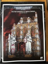 Warhammer 40k Terrain - Sector Imperialis Basilicanum Terrain - Brand New OOP