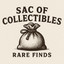 Sac of collectibles