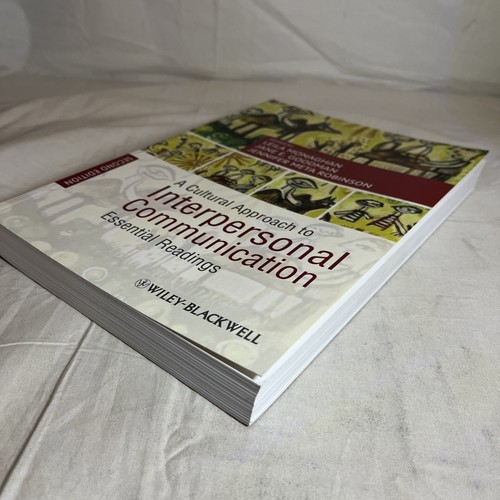 A Cultural Approach to Interpersonal Communication: Essential Readings Very GOOD - Picture 4 of 5