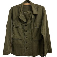 WWII 2nd Pattern HBT Jacket 36R Combat Fatigue Uniform Vintage 1940s Army Second