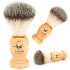 Shaving Brush for Men, Wood Handle Shave Brush,Mens Shaving Cream  Soap