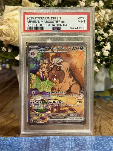 Arven's Mabosstiff ex - 235/182 - SV10: Destined Rivals (DRI) PSA 10