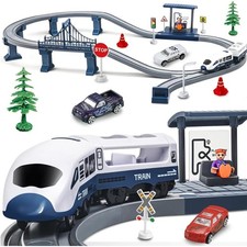 Elektrische Eisenbahn Spielzeug Elektrofahrzeug Zug Modell f&uuml;r Kinder ab 3 Jahre