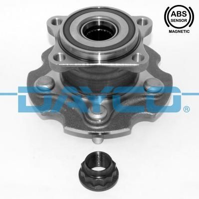 Radlagersatz Hinten Links Rechts Dayco KWD1270 FÜR Lexus Toyota Nabenlager Satz-image