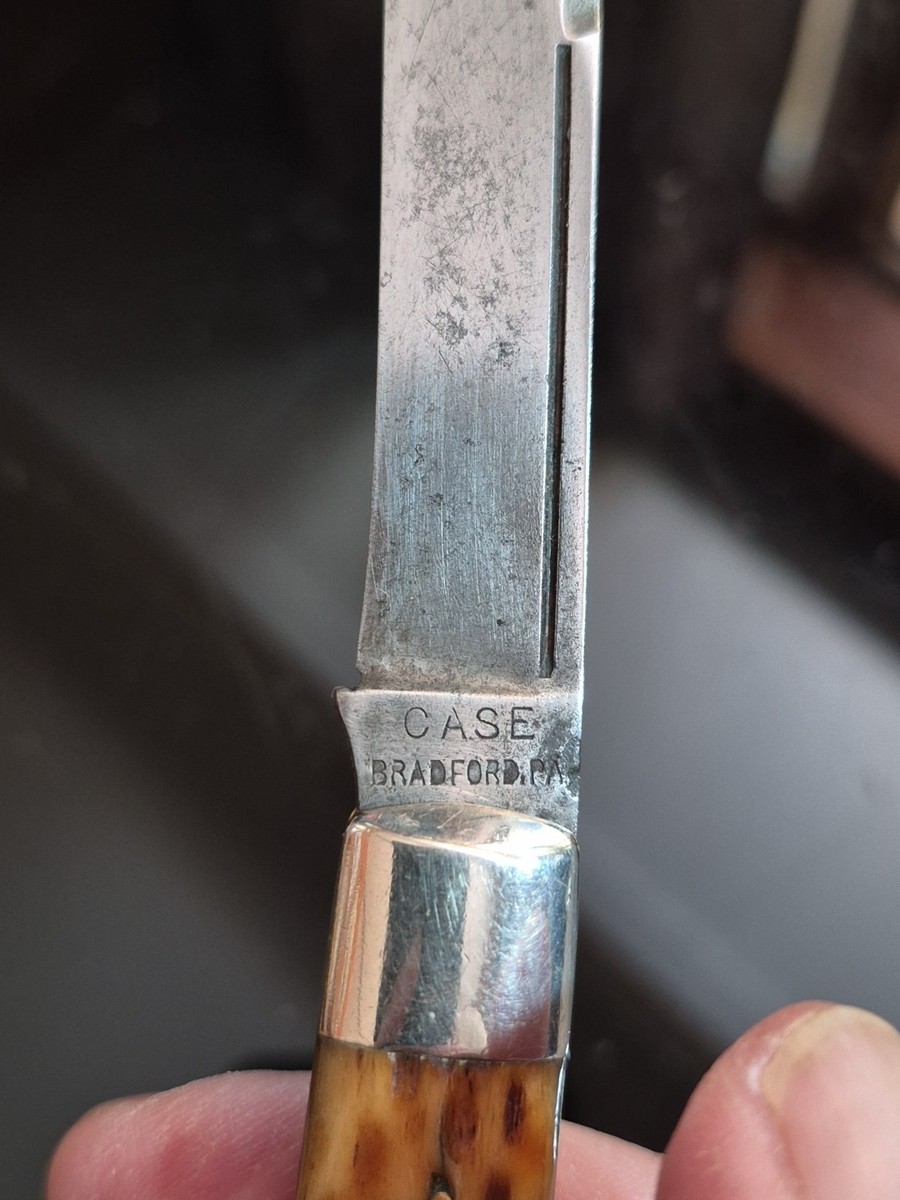 1910 Vintage Case Bradford PA 6111 1/2 L Predates Cheetah Single