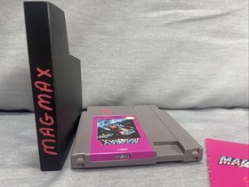 MagMax (Nintendo Entertainment System, 1988) NES Cartridge Sleeve Manual Tested