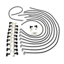 Taylor Spark Plug Wire Set 83051 Thundervolt 8.2mm Black 90 Deg. Universal V8