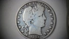 1913-P Barber Silver Half Dollar VG KEY DATE "LITY" See Photos