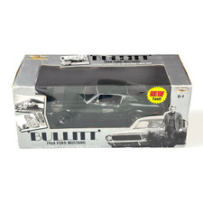 NEW! American Muscle Bullitt Steve McQueen 1968 Ford Mustang ERTL Die Cast Car