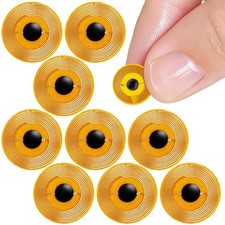 NFC Tags, Programmable RFID Stickers Tag215, Round Waterproof Flexible 10mm