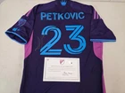 Charlotte FC NIKOLA PETKOVIC Signed Match Game Used Soccer Jersey 2024 Season