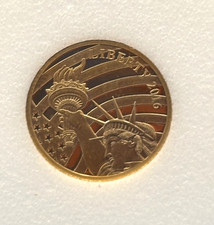2016 Liberty $5 Cook Islands Gold 1/10 Oz. of 24% Pure .0239 AGW 1940.00 per troy oz