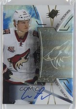 2016-17 SPx Rookies Blue Auto 66/165 Christian Dvorak #R-CD Auto RC f0l