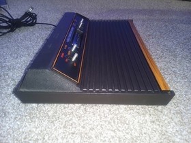 Atari 2600 Console Set With 8 Games Tested and Working See Pics