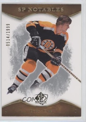 2007-08 SP Authentic SP Notables 514/1999 Bobby Orr #154 HOF 02v3