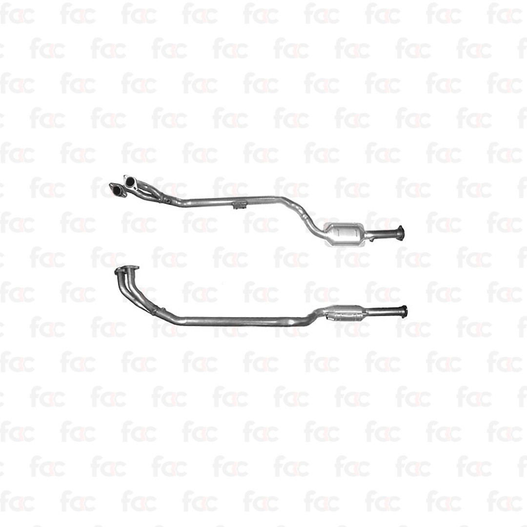 Homologated Petrol Catalytic Converter For Mercedes C180 2.0 01-02 Euro 3