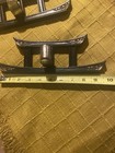 2 Antique Solid Wood and Brass Wall Sconce Taper Candle Holders Asian Decor — photo 5