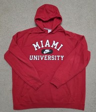 Miami Ohio Redhawks Nike Pullover Hoody / 2XL 