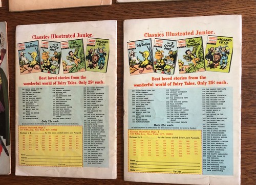 Vintage Lot of (13) Classics Illustrated Junior Comic Books. 15-25 cents - Picture 7 of 15