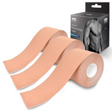 Kinesiology Tape Rolls 3 Pack Uncut 2 Inch x 16ft Athletic Strong Waterproof 1.38 per gallon