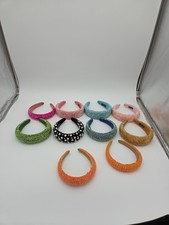 10 Baroque Hair Jewelry Bohemian Padded Crystal Headbands Hairbands Handmade