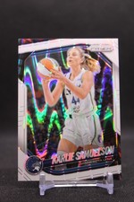 Karlie Samuelson #102 2025 Panini Prizm WNBA White Seismic Prizms Minnesota Lynx