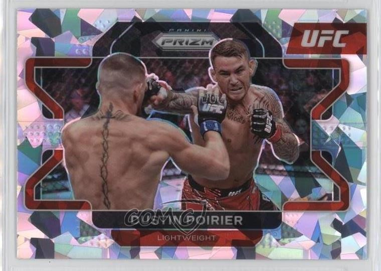 2022 Panini Prizm UFC Ice Prizm Dustin Poirier #21 1u6