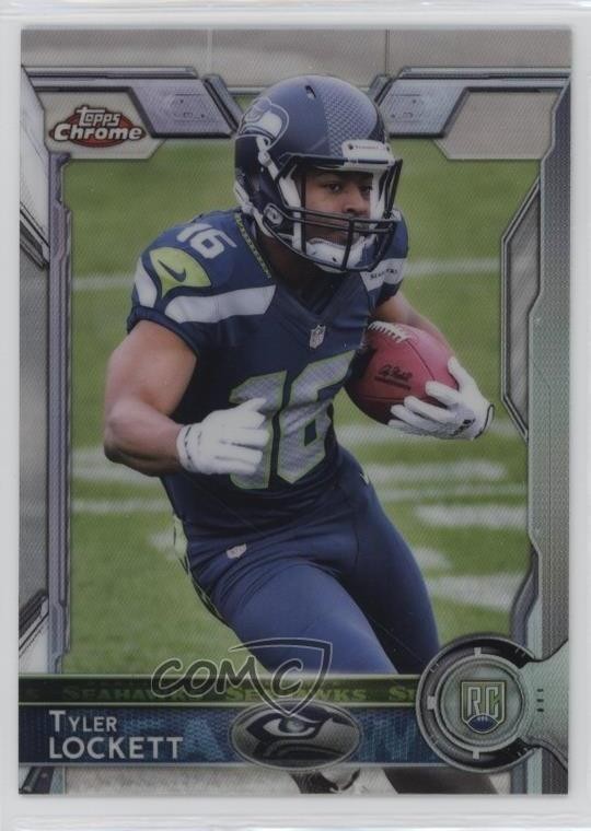 2015 Topps Chrome Rookies Refractor Tyler Lockett #178 Rookie RC 11z5