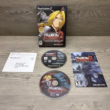 Fullmetal Alchemist 2: Curse of the Crimson Elixir (Sony PS2, 2005) CIB W/DVD