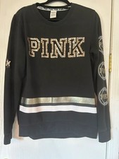 Victorias Secret Pink crewneck with bling