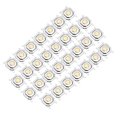 30Pcse 5x5x1.5mm PCB Surface Mounted Devices SMT 4 Pins Druckknopf SPST Schalter