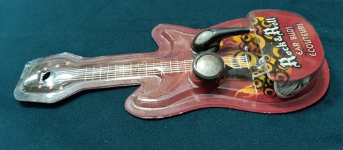 Sealed ROCK N ROLL ****EAR BUDS**** Guitar Package - Picture 2 of 3