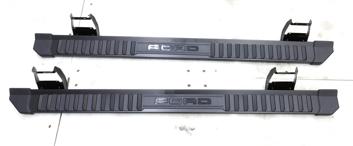 NEW OEM Ford Black Running Board Side Steps ML3Z-16450-FA F-150