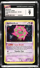 CGC 9 Spiritomb Holo SWIRL 16 2008 Diamond & Pearl Legends Awakened Pokemon Card on eBay