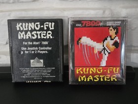 ATARI 7800 KUNG-FU MASTER RARE WORKS GREAT!