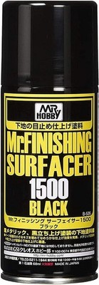 Mr Hobby - Gunze B-526 - Finishing Surfacer Acer 1500 Black (170 ml)