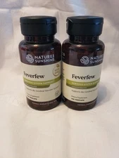 Nature's Sunshine Feverfew Nervous System Support Dbl Pack Exp. 7/2026