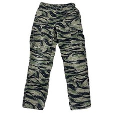 TRU-SPEC Cargo Pants Mens XS Regular Camo Tiger Stripe Military AS IS