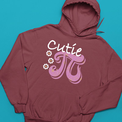 Cutie Pi lustiger Pi Day Hoodie süß Mathe Liebhaber Schüler Lehrer 3,14 Geschenk