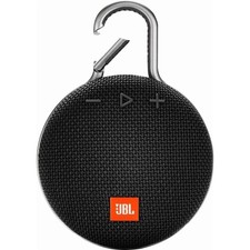 JBL Clip 3 Portable Waterproof Bluetooth Speaker Black JBLCLIP3BLK 3.3W