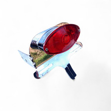 Harley Davidson Softail Fat Bob Rücklicht- und Kennzeichenhalter taillight chrom