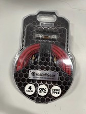 InstallGear 4 Gauge Amp Wiring Kit  Amp Kit with Amplifier Installation Wiring