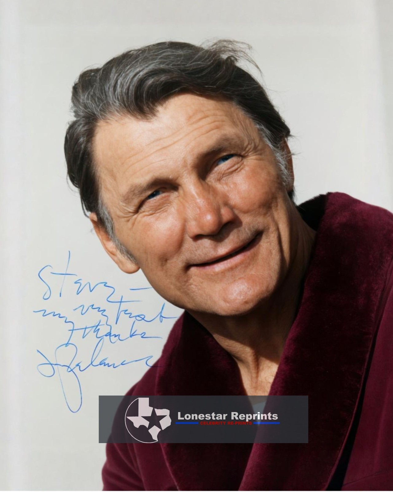Jack Palance Signed   8x10 Reprint
