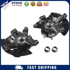 2x Front Knuckles Wheel Hub Bearing Assembly for 2007 2008-2015 Mazda CX-9 CX-7