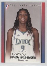2009 Rittenhouse WNBA Rookies 262/499 Quanitra Hollingsworth #RC9 RC 0af