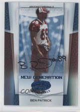 2007 Leaf Certified Materials Mirror Blue Signatures 30/50 Ben Patrick Auto 0o9